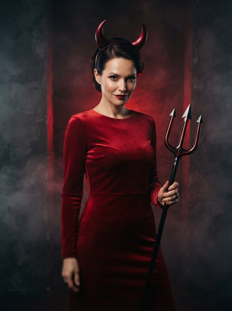 Women's Devil costume — example look