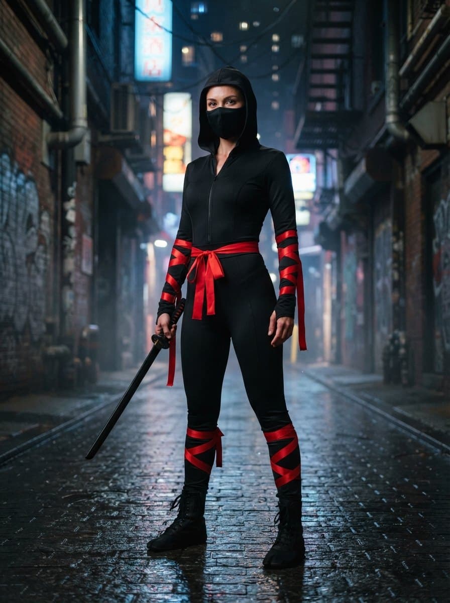 Women's Ninja costume