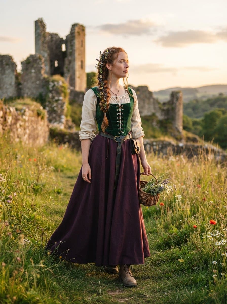 Women's Renaissance Costumes costume — example look