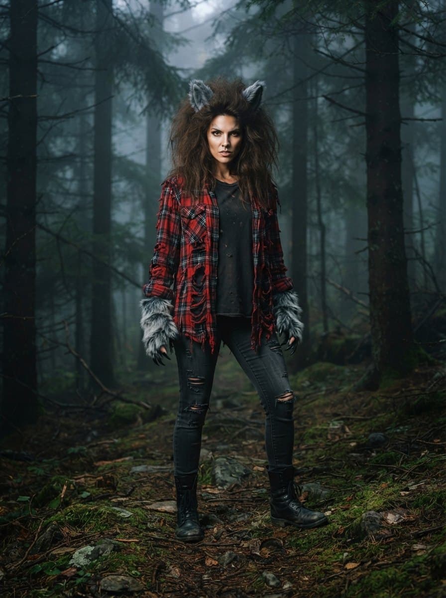 Womens Werewolf costume