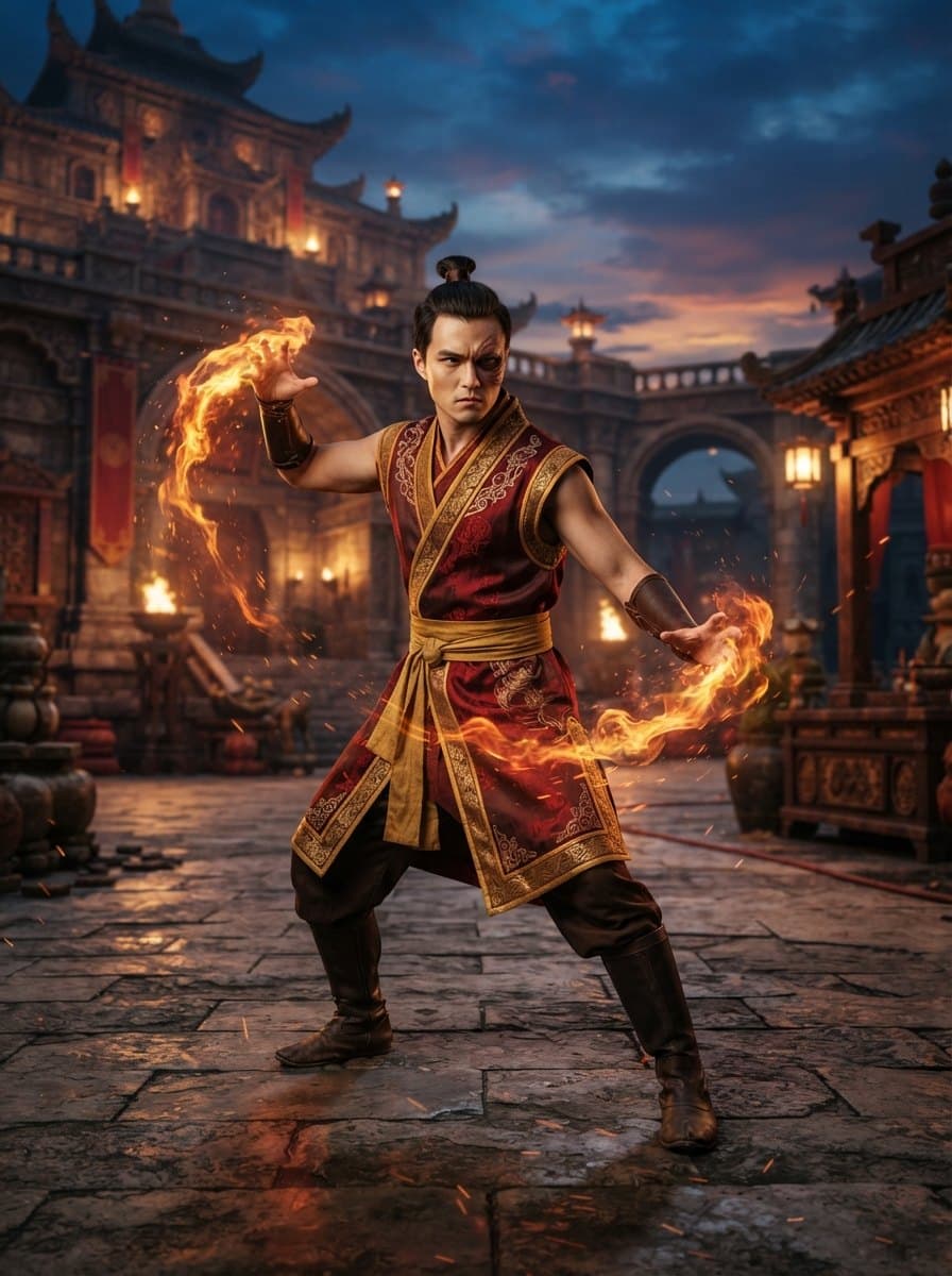 Zuko costume — example look