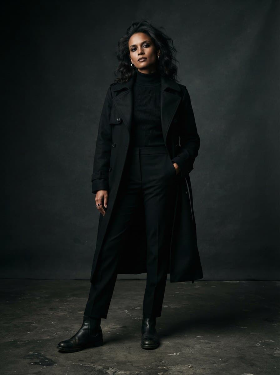 All Black Costume costume — example look