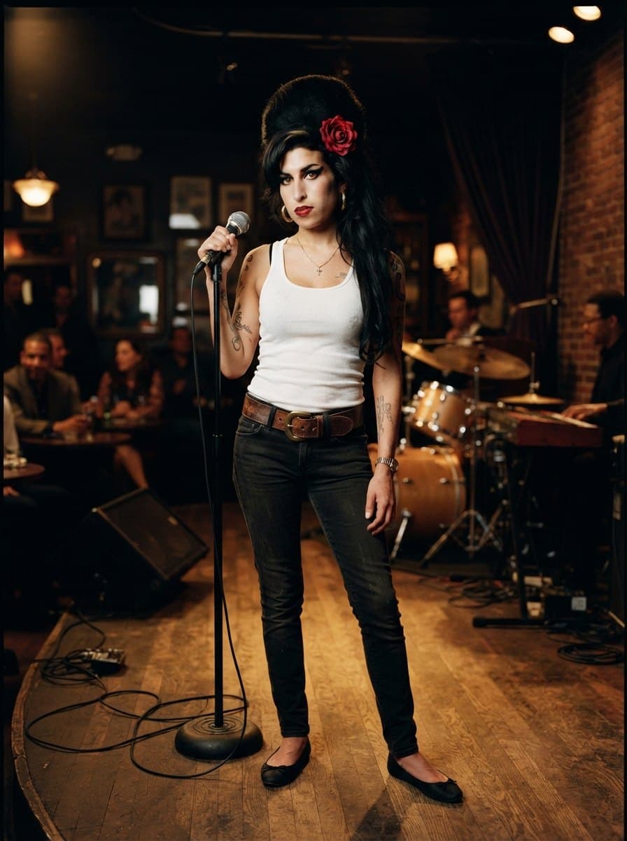 Amy Winehouse costume