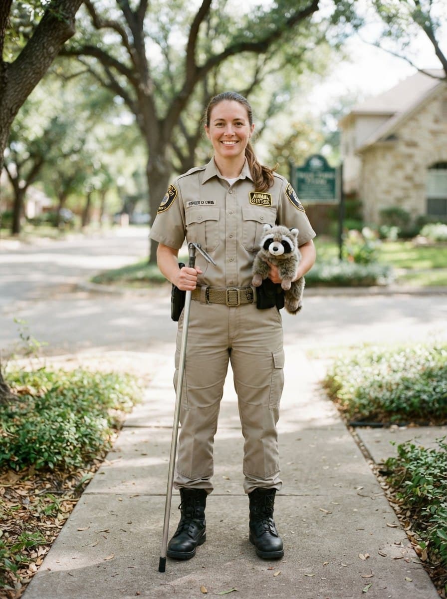 Animal Control Officer costume — example look