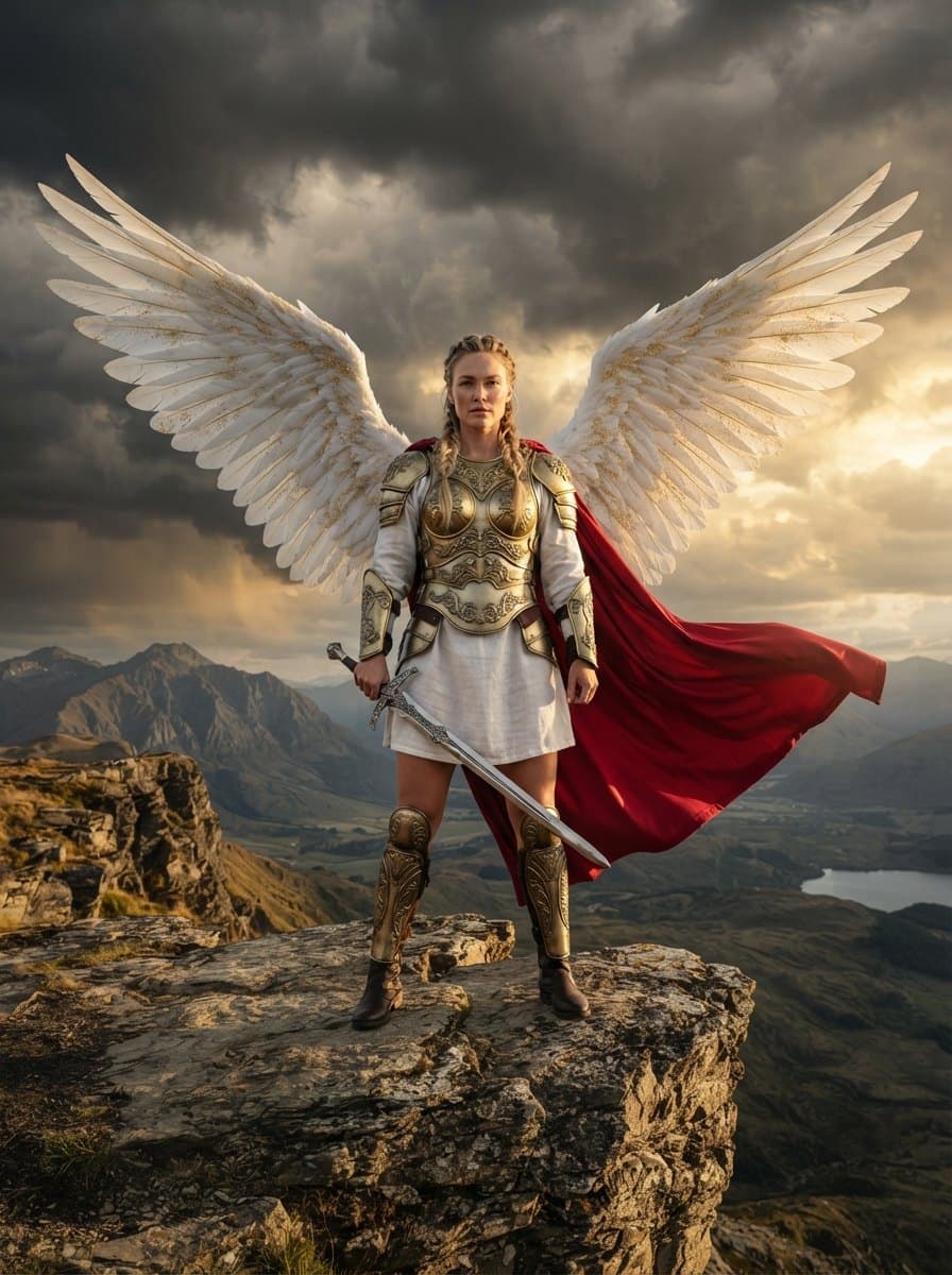 Archangel costume — example look