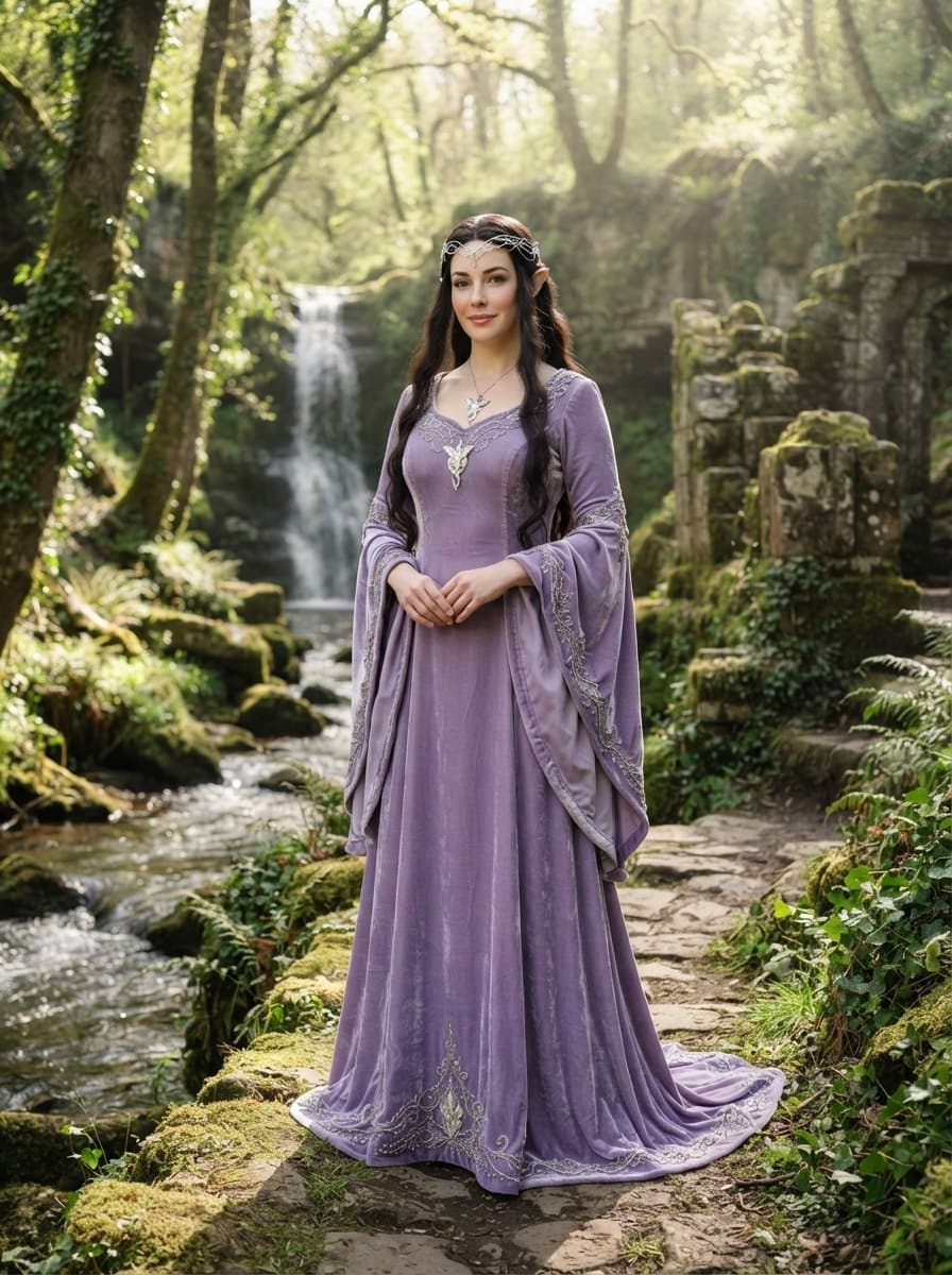 Arwen costume — example look