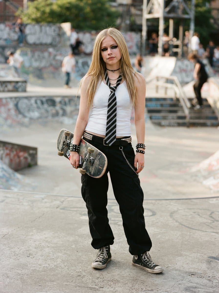 Avril Lavigne costume — example look