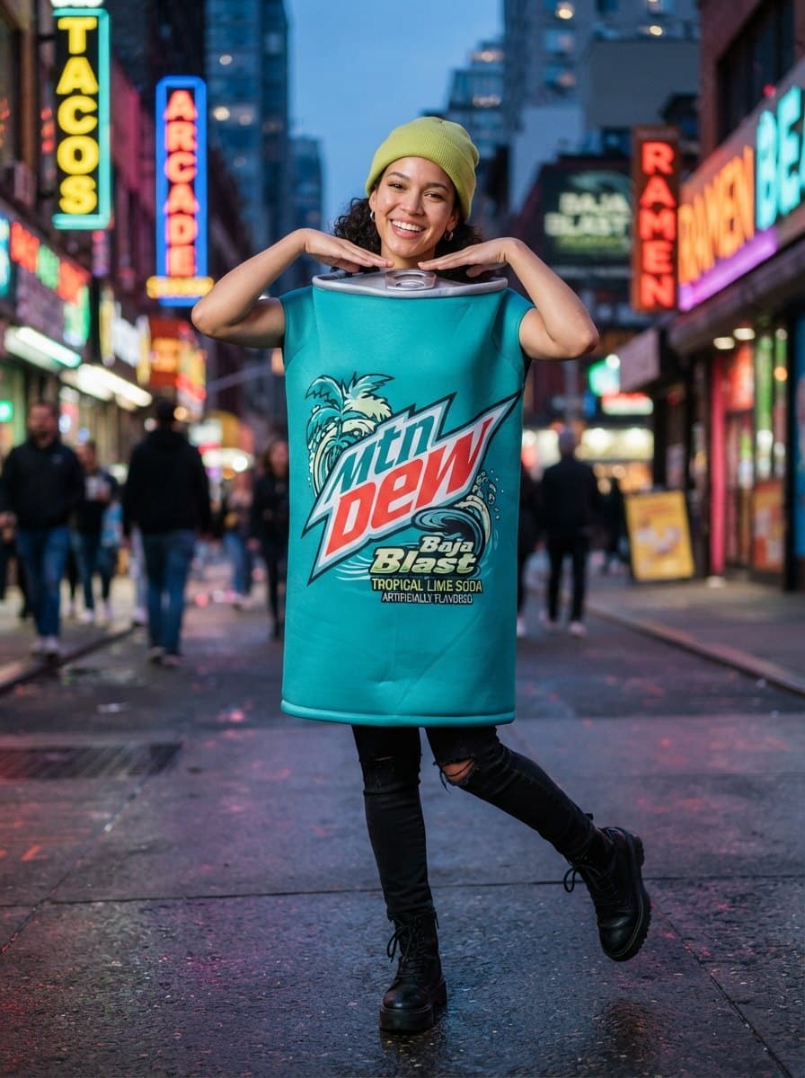 Baja Blast costume