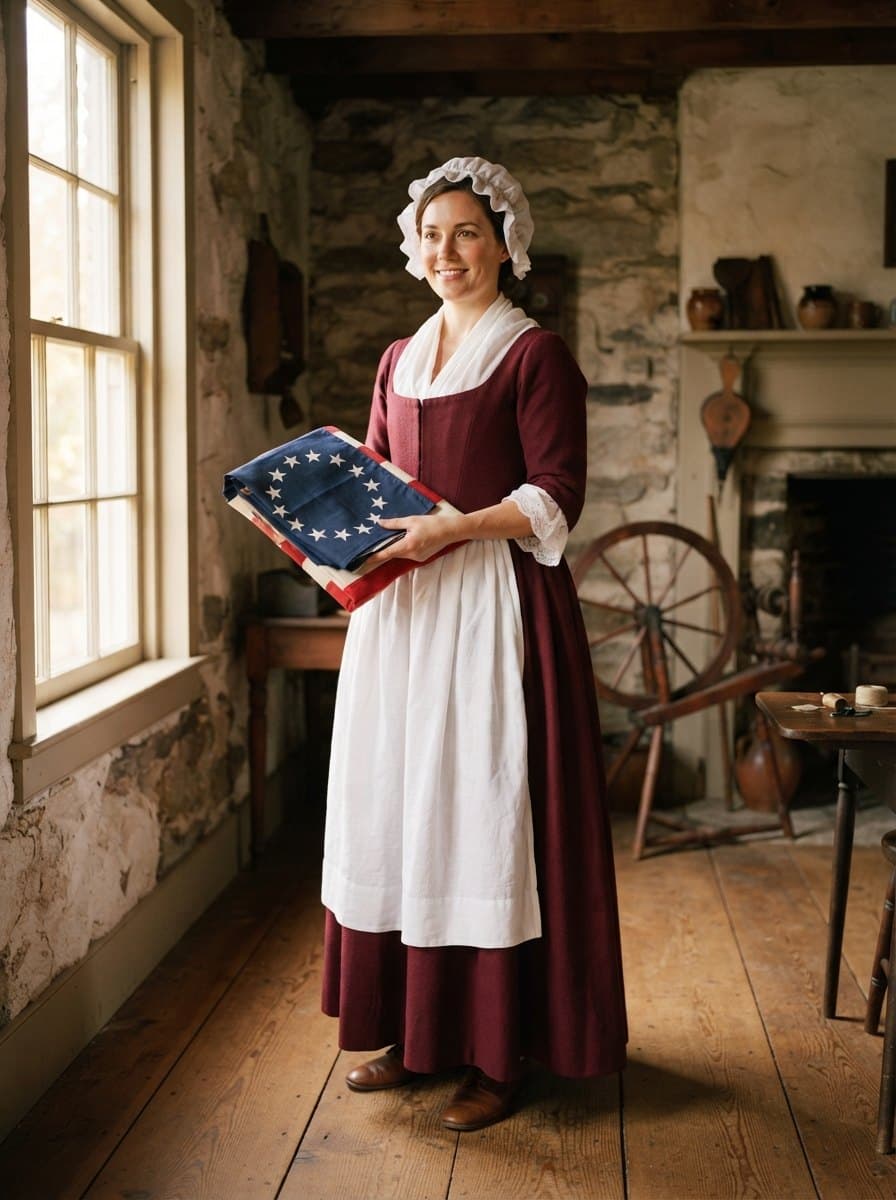Betsy Ross costume — example look