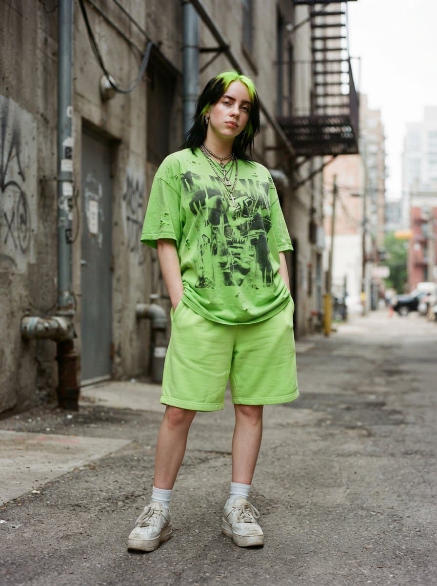 Billie Eilish costume — example look