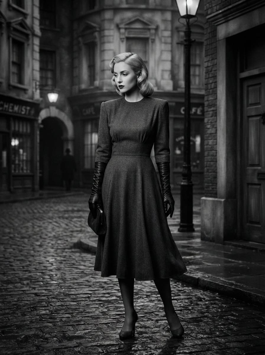 Black and White costume