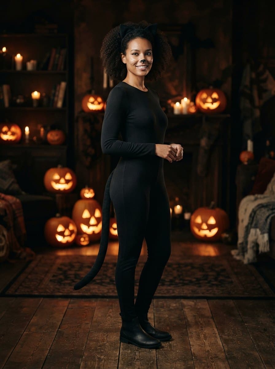 Black Cat costume — example look