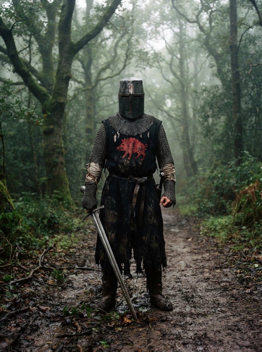 Black Knight (Monty Python) costume