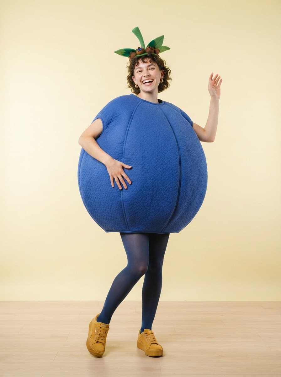 Blueberry costume — example look