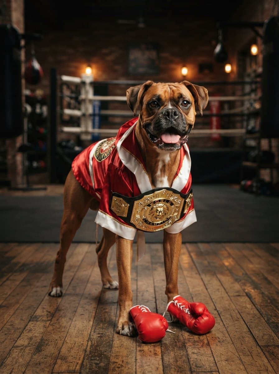 Boxer Dog costume