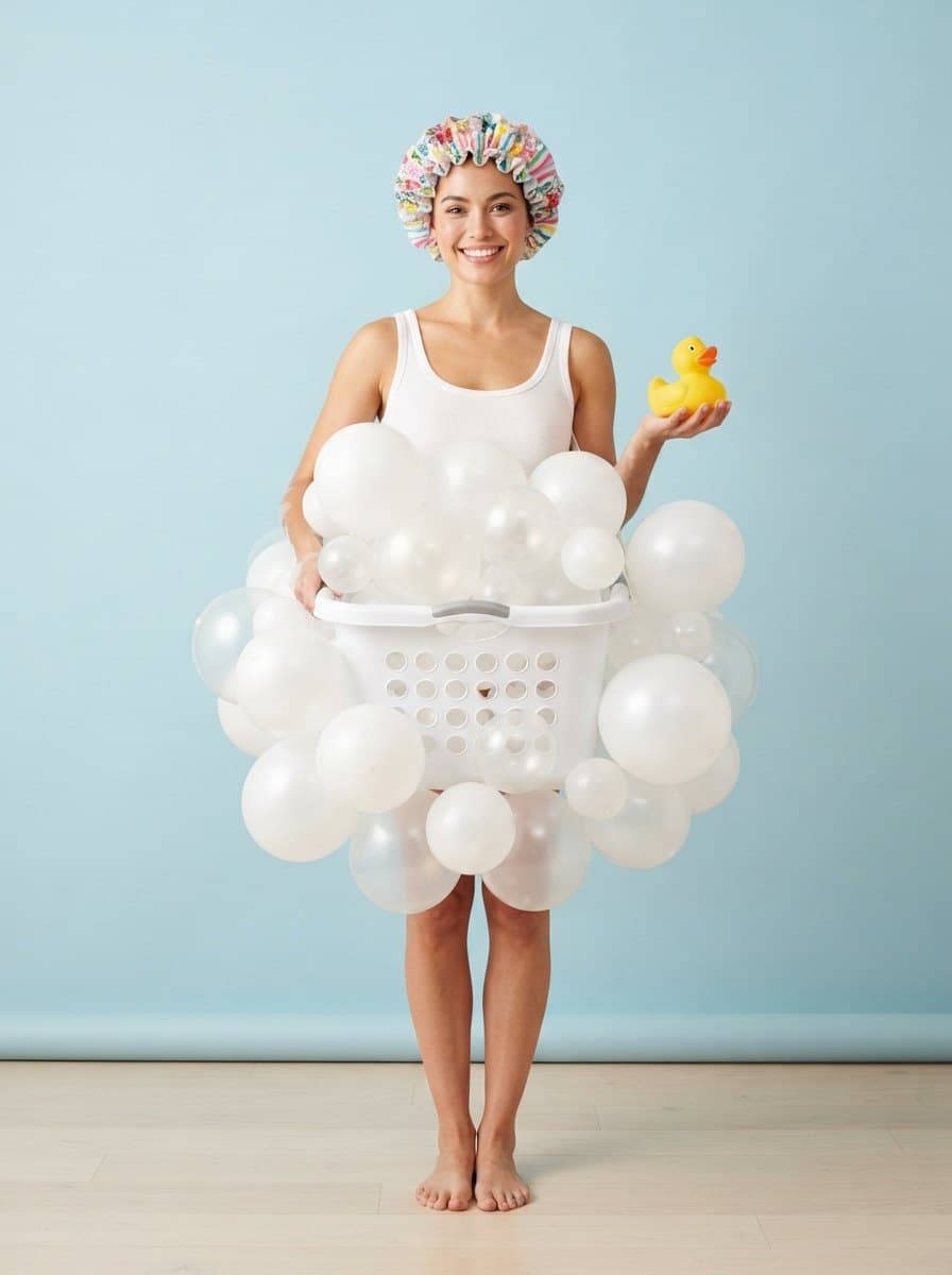 Bubble costume — example look