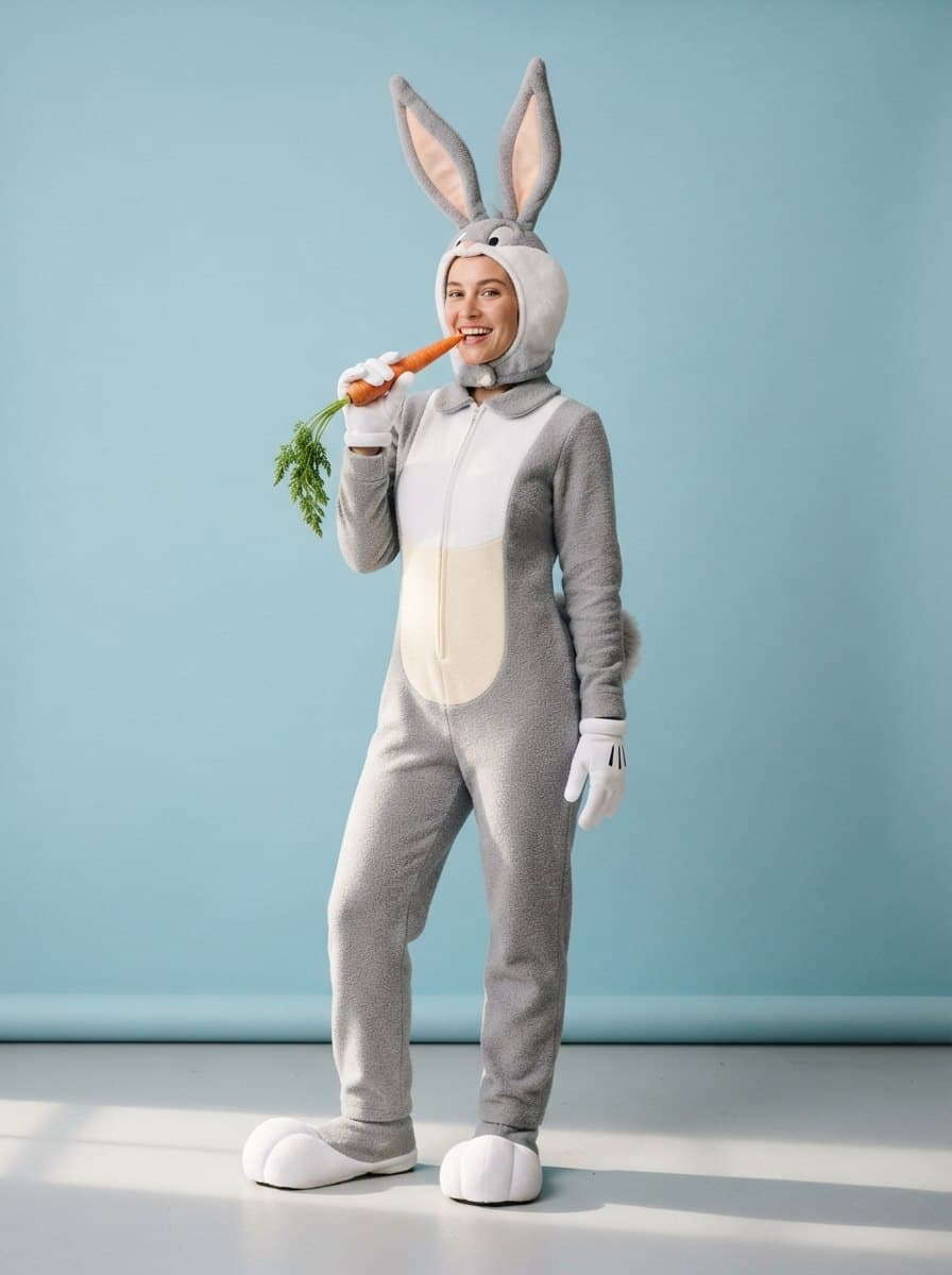 Bugs Bunny costume — example look