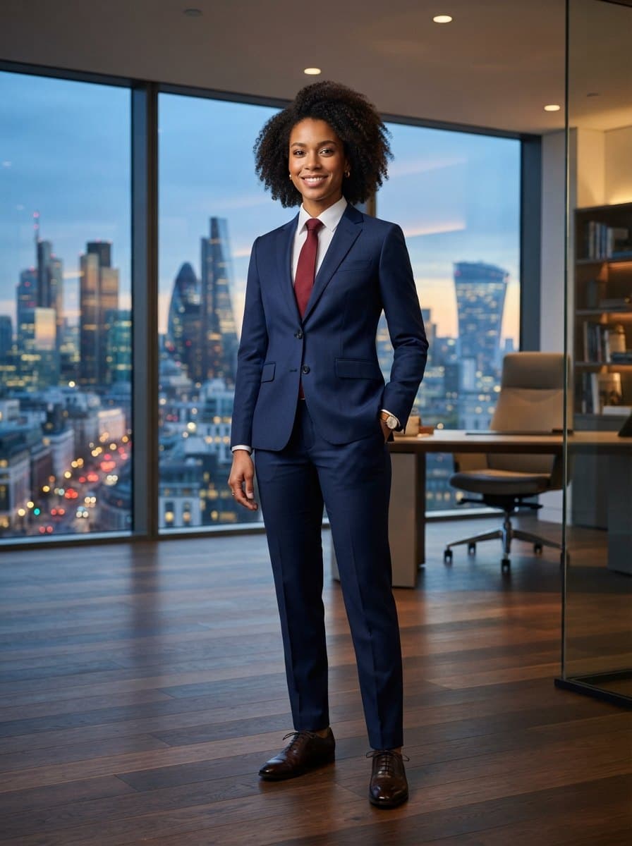 Business Suit costume — example look
