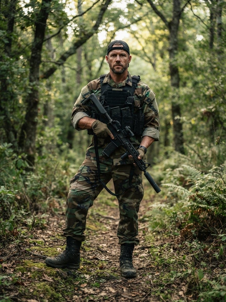 Camouflage costume
