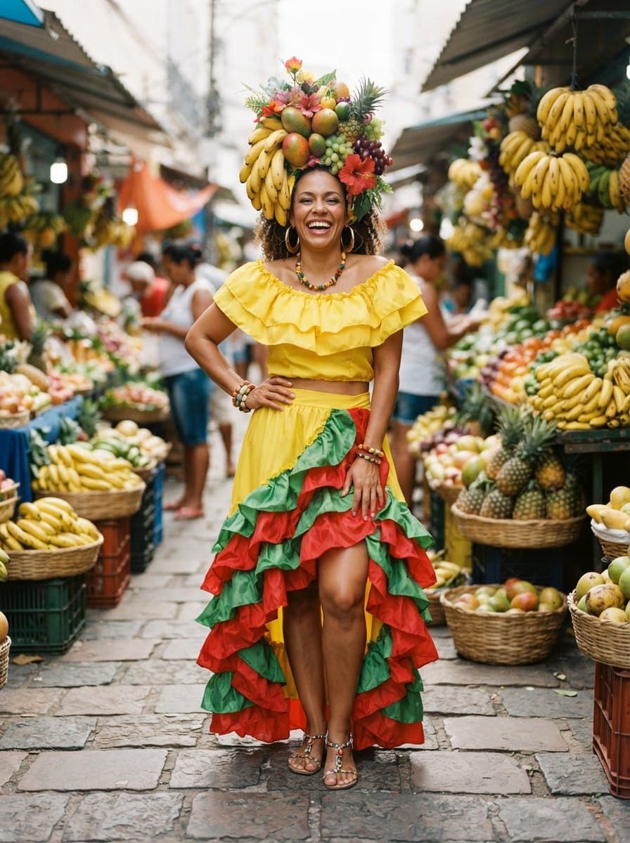 Chiquita Banana costume — example look
