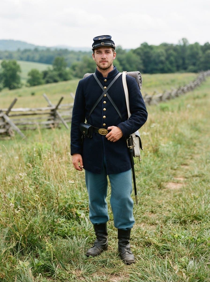 Civil War costume — example look