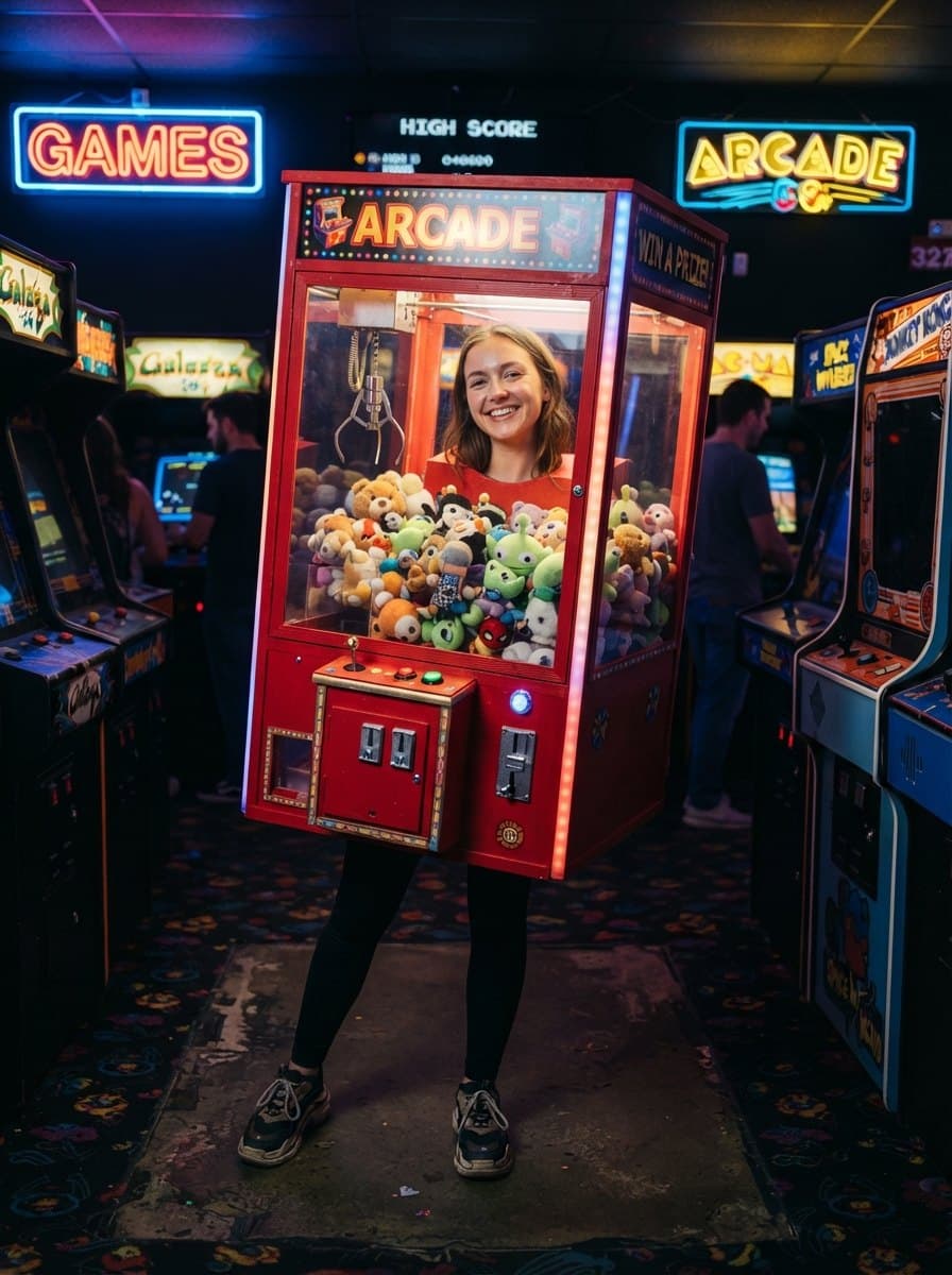Claw Machine costume — example look