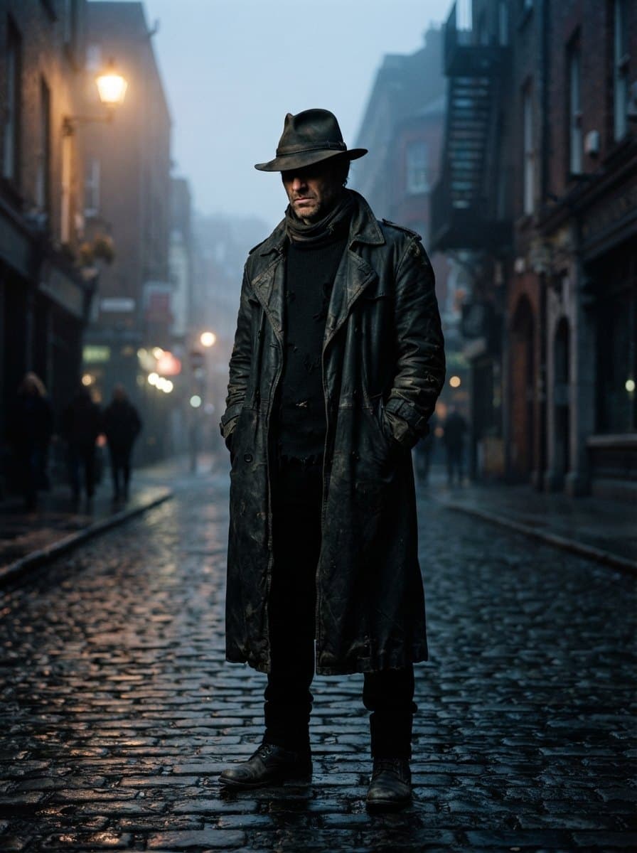 Creepy Guy costume — example look