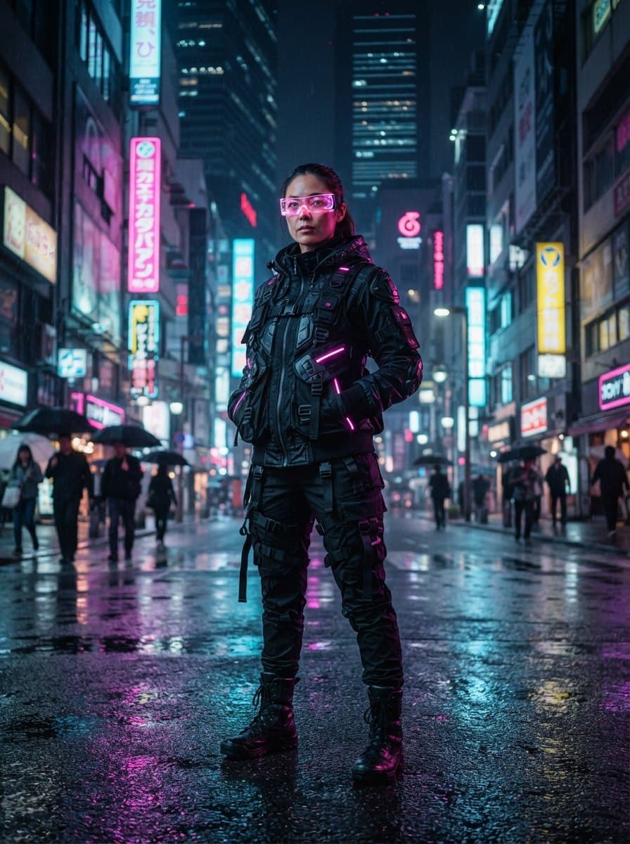 Cyberpunk costume