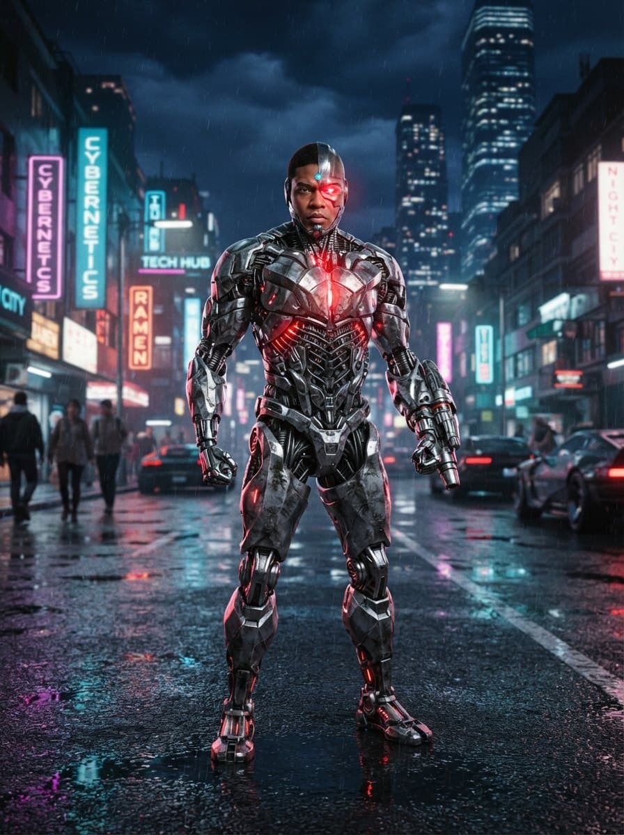 Cyborg costume
