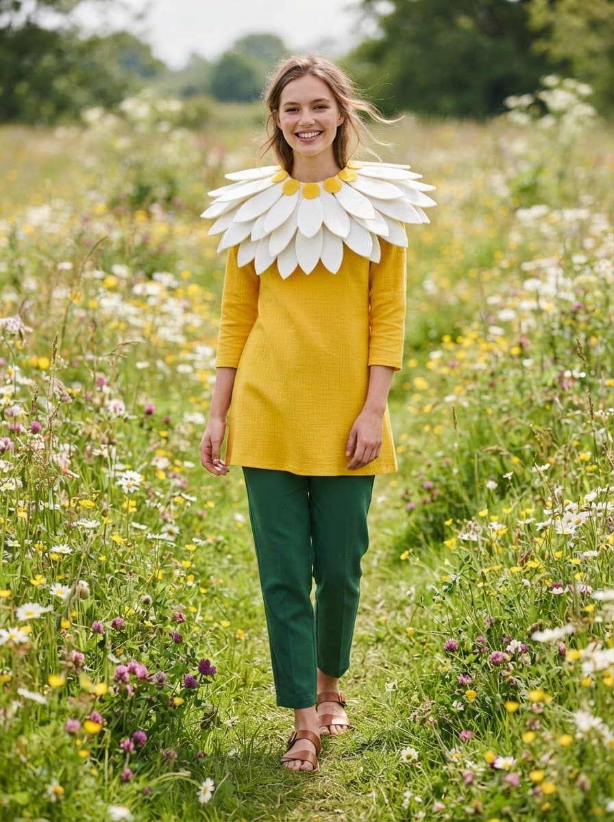 Daisy Flower costume — example look
