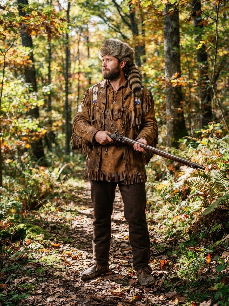 Davy Crockett costume — example look