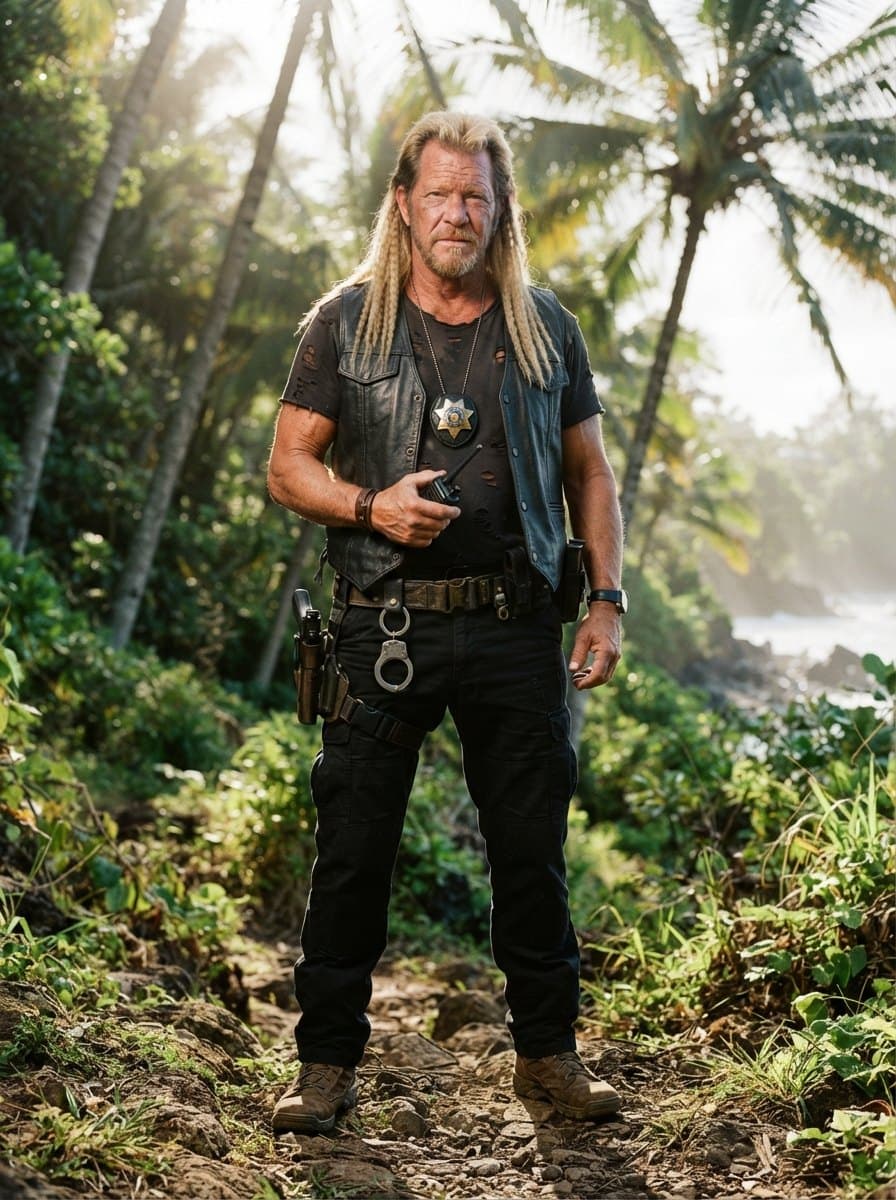 Dog the Bounty Hunter costume — example look