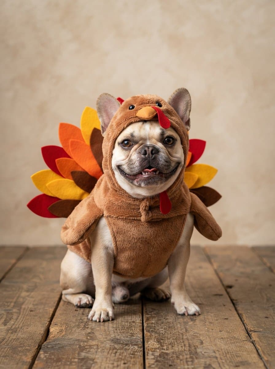 Dog Turkey costume