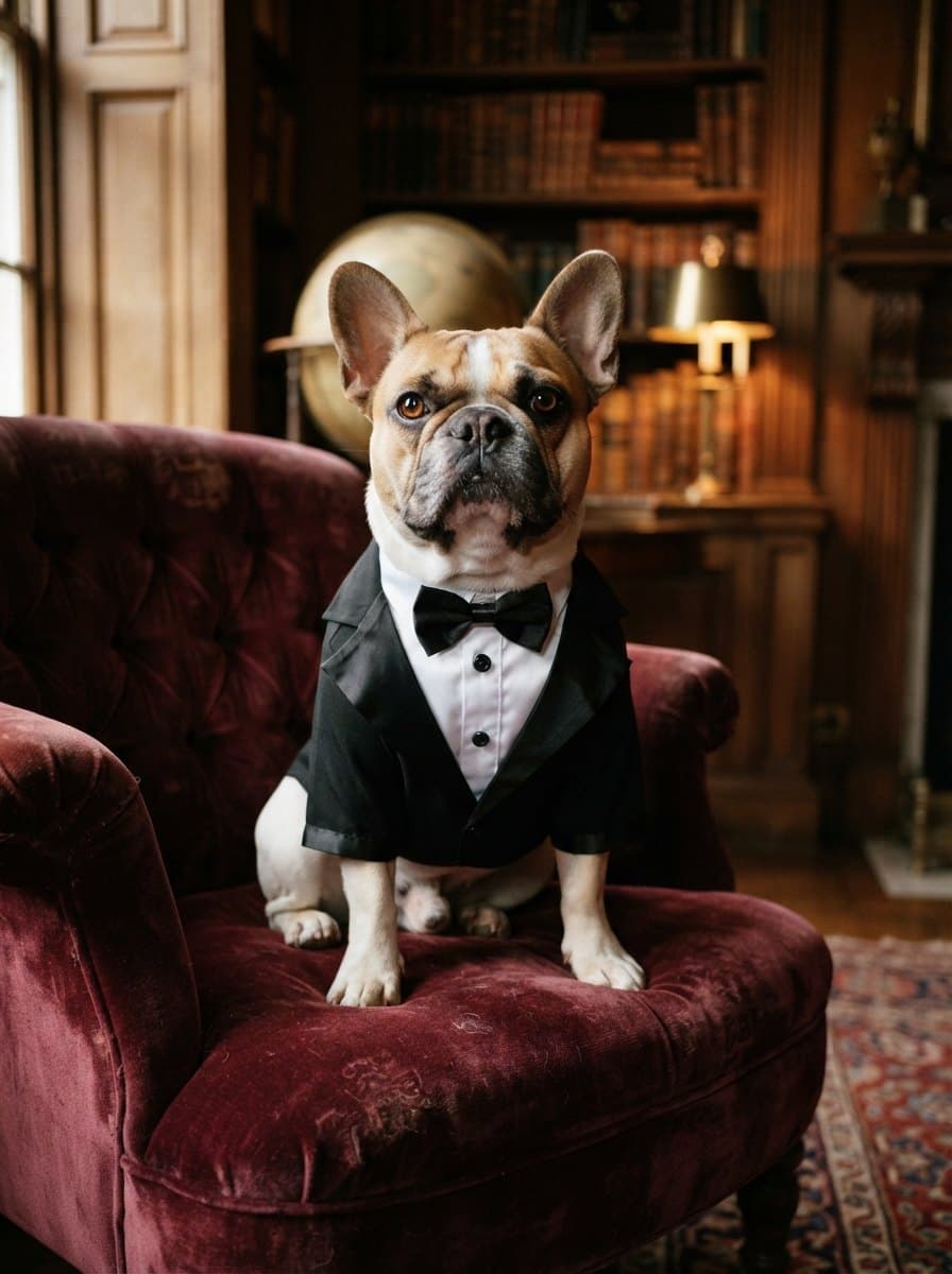 Dog Tuxedo costume