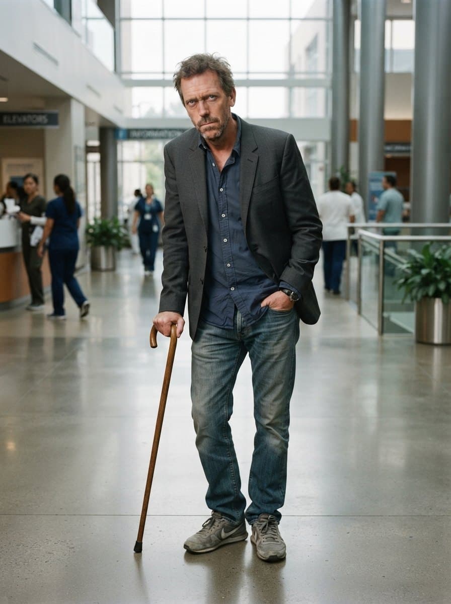 Dr. House costume — example look
