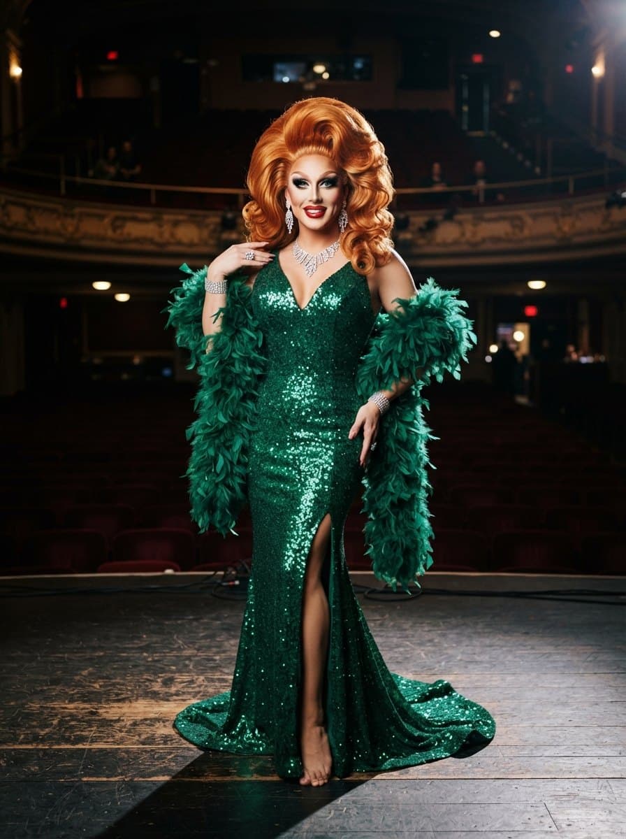Drag Queen costume — example look