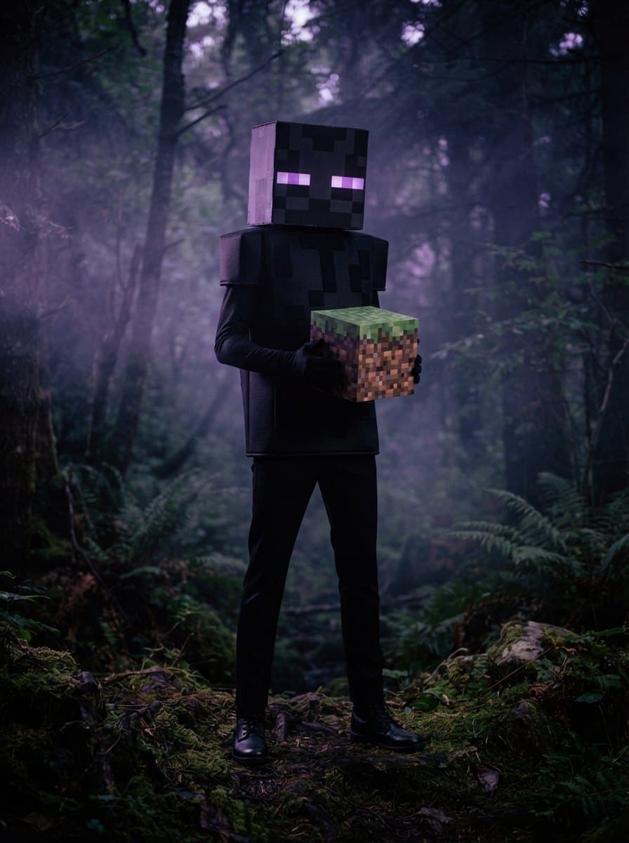 Enderman costume