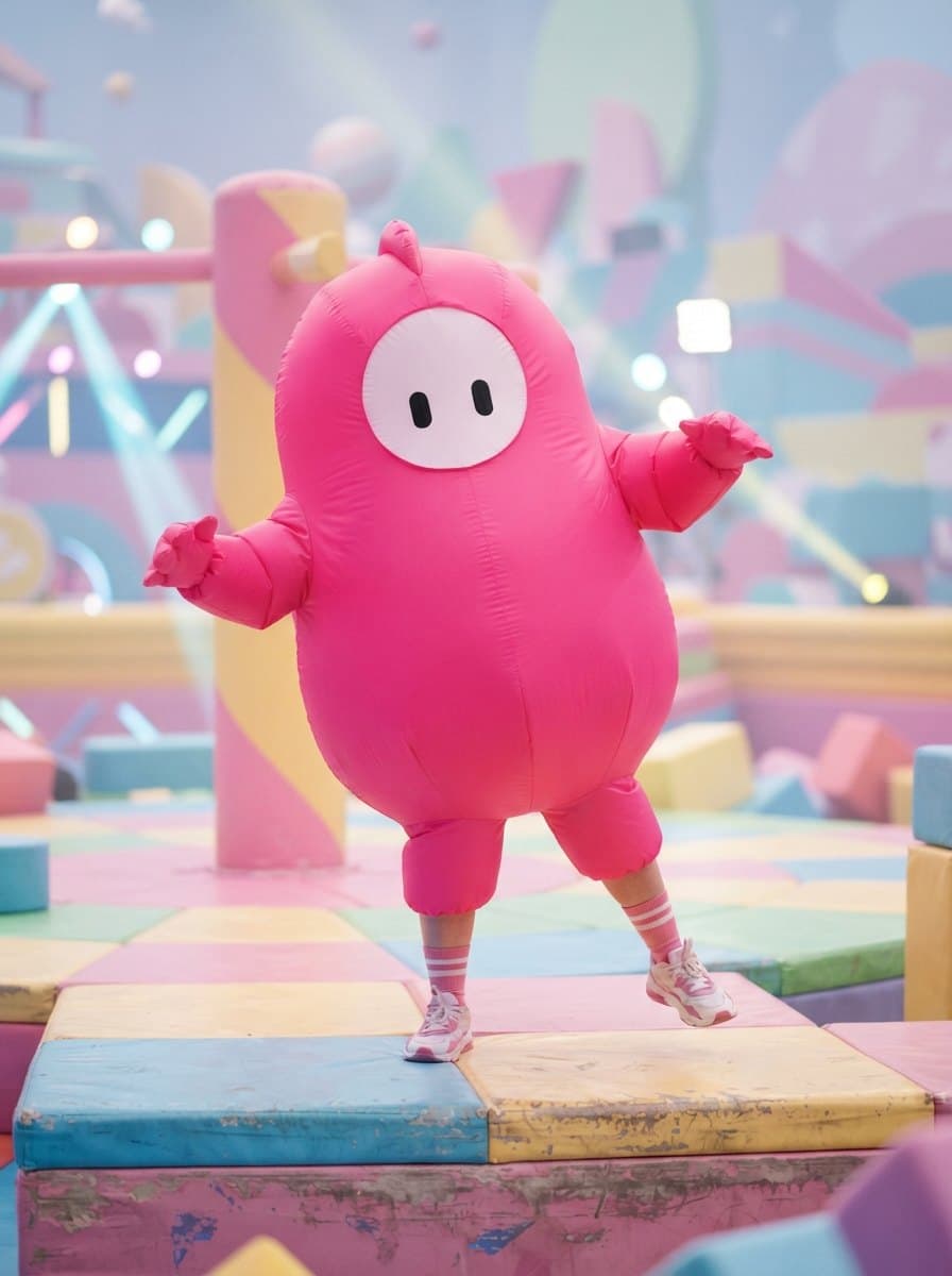 Fall Guys costume — example look
