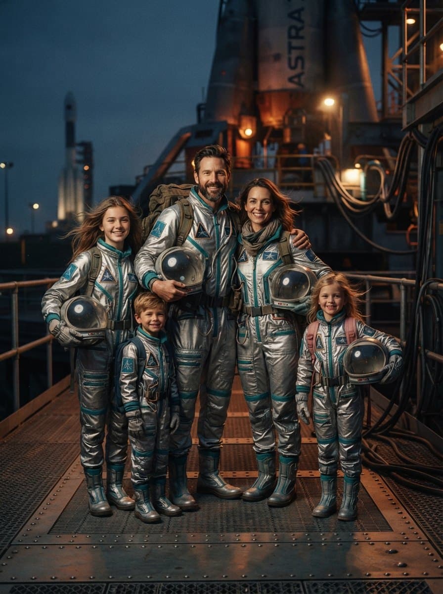 Family of 5 Costumes costume