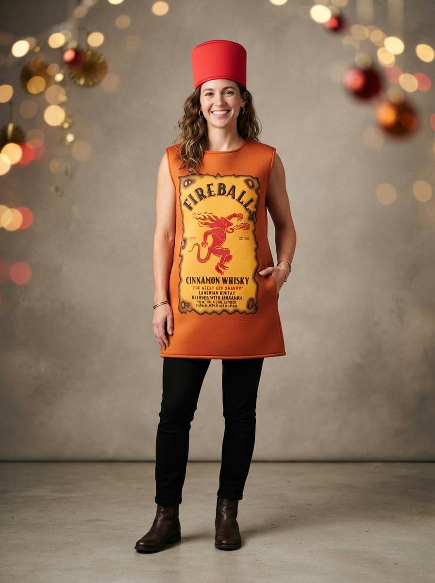 Fireball Whiskey costume