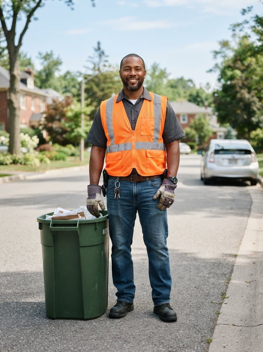 Garbage Collector costume — example look