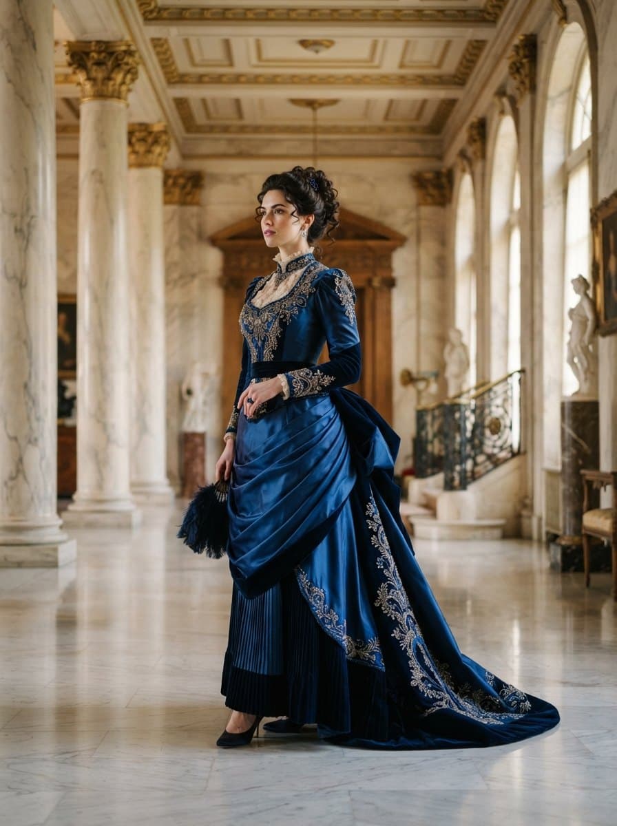 Gilded Age costume — example look