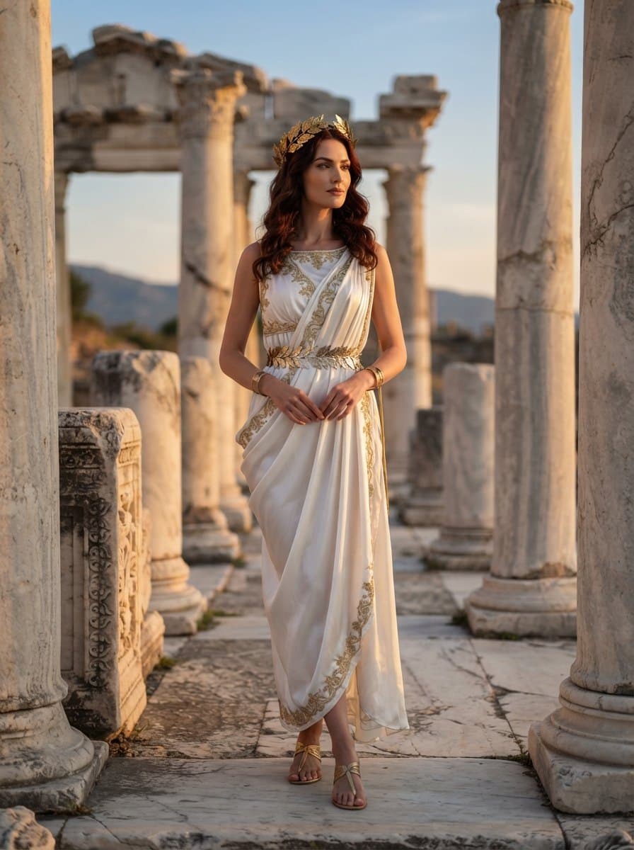 Goddess costume — example look