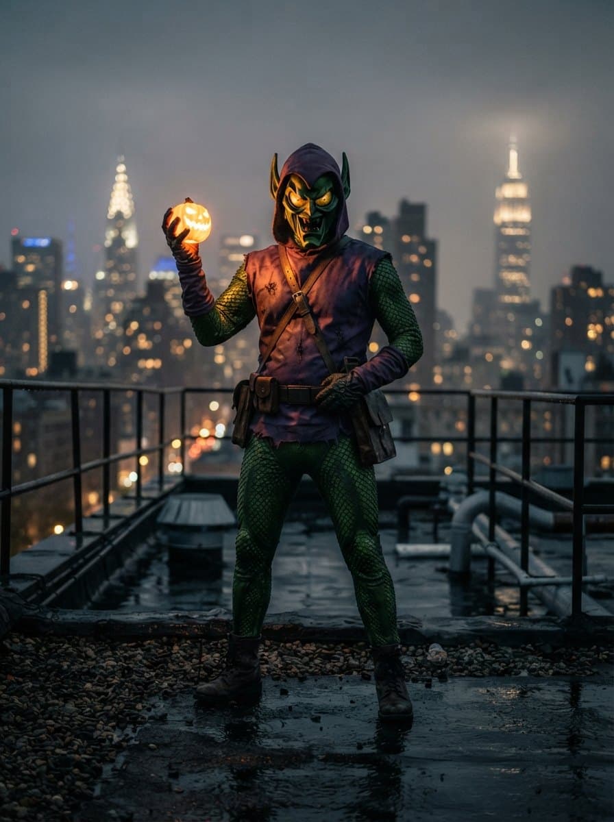 Green Goblin costume