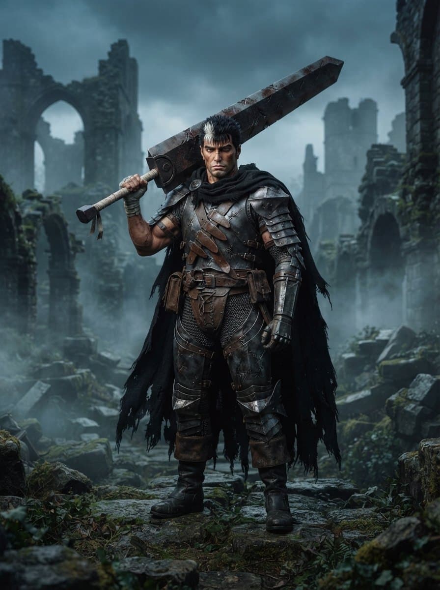 Guts (Berserk) costume — example look