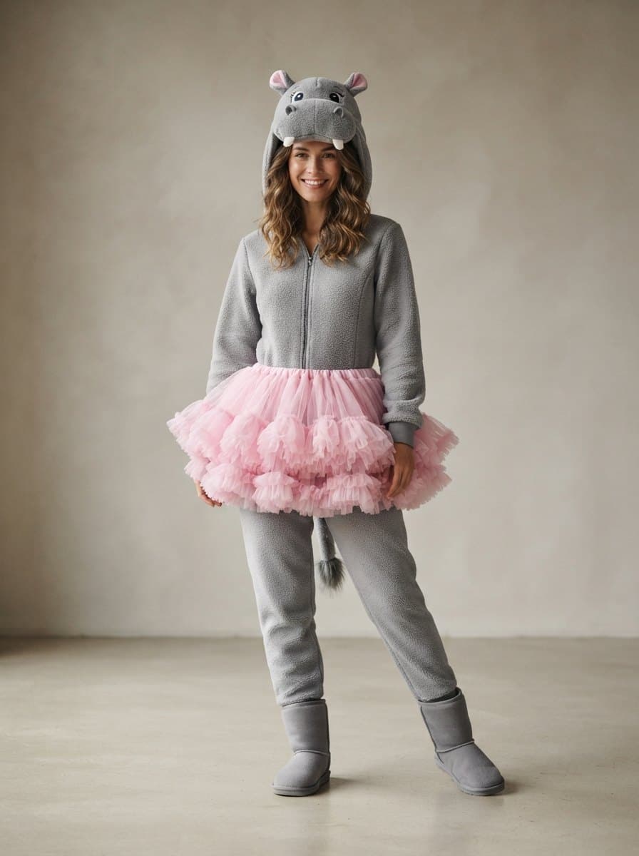 Hippopotamus costume — example look