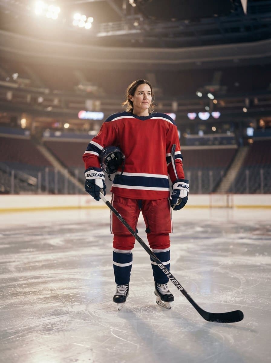 Hockey Player costume — example look