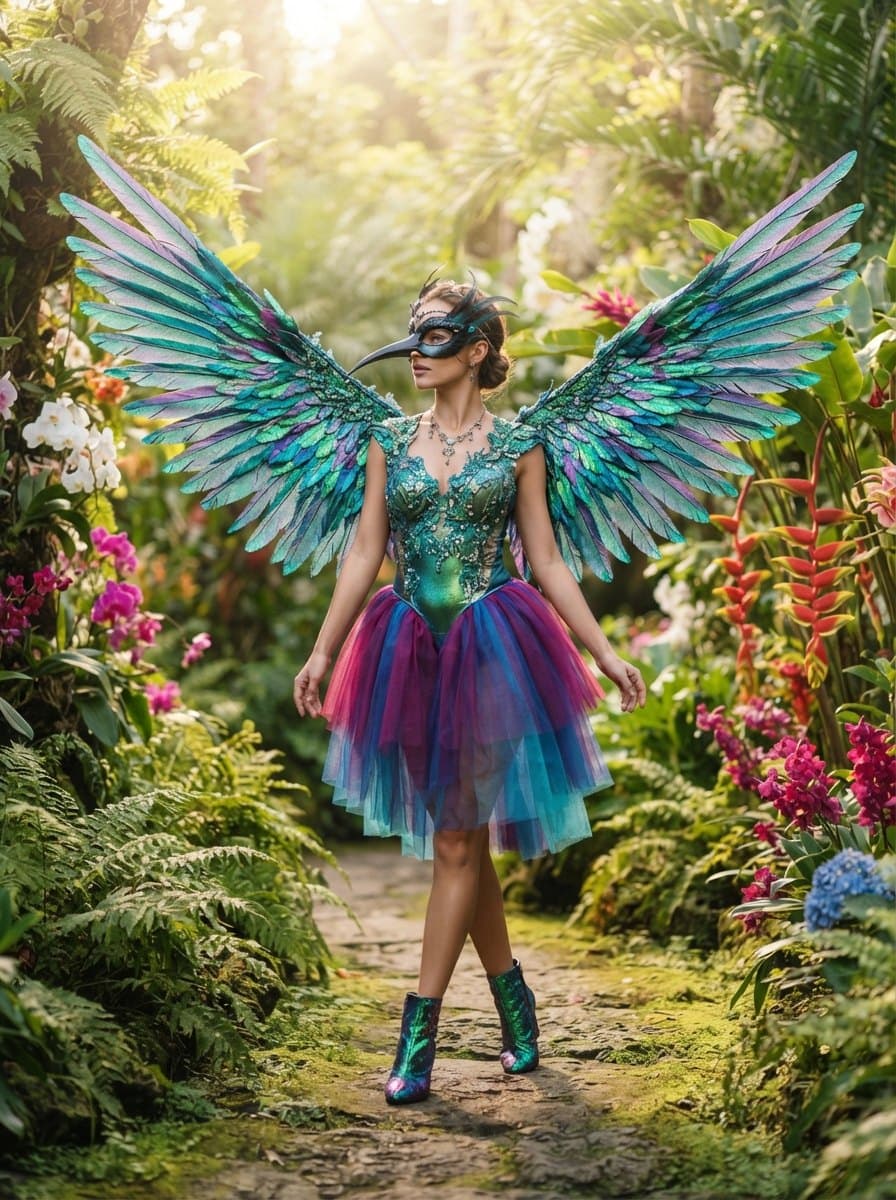 Hummingbird costume