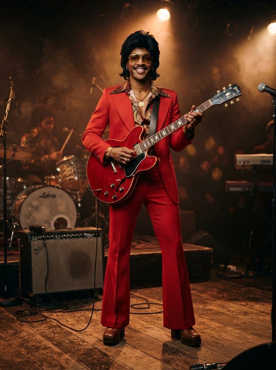 Ike Turner costume — example look