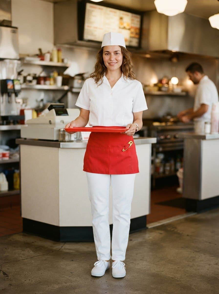 In-N-Out Employee costume